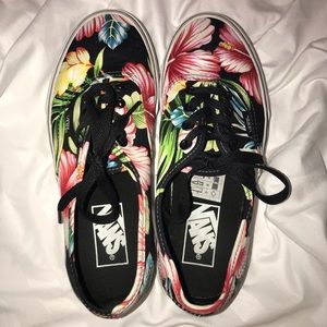 floral vans